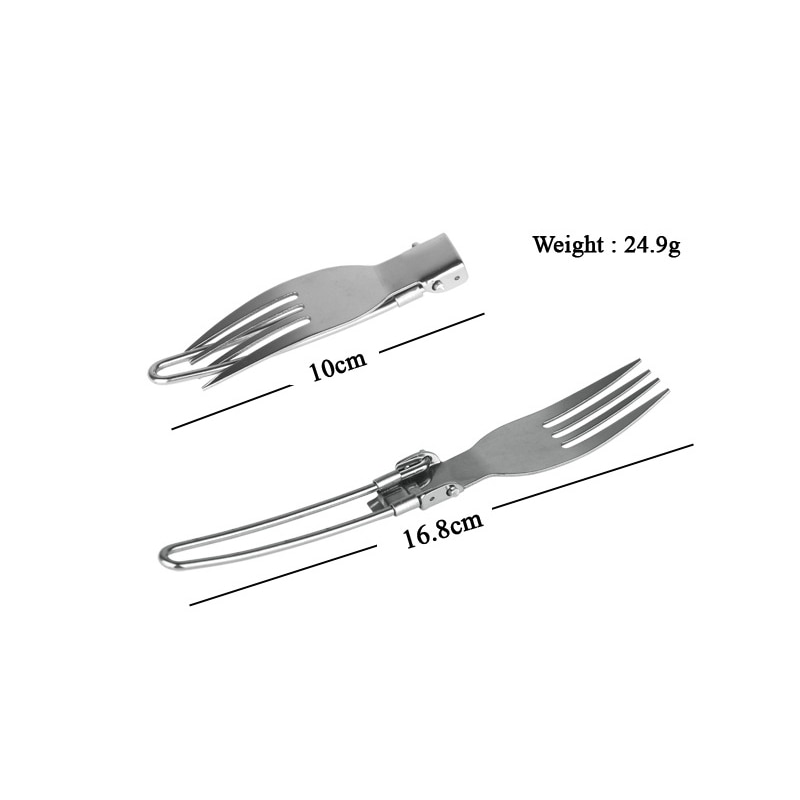 Spoon 3 in 1 Outdoor Picnic Gadget Fork Utensil Cutlery Camping Multi Tool CDIY