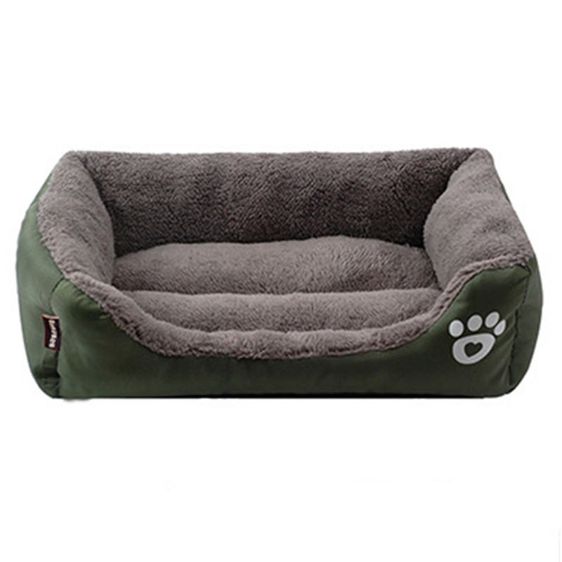 10 Colors Paw Pet Sofa S/M/L/XL/XXL/XXXL Dog Beds Waterproof Bottom Soft Fleece Warm Cat Bed Mats House Petshop Dropshipping