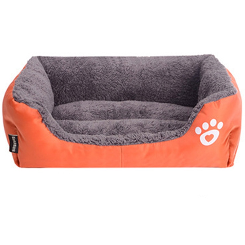 10 Colors Paw Pet Sofa S/M/L/XL/XXL/XXXL Dog Beds Waterproof Bottom Soft Fleece Warm Cat Bed Mats House Petshop Dropshipping