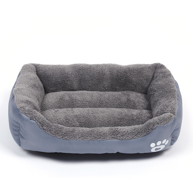 WHPC S-XXXL Pet Bed&Sofa Bed For Small Large Dog Soft Fleece Warm Bed Cozy Dog House Nest Waterproof Dog Basket House Mat Kennel