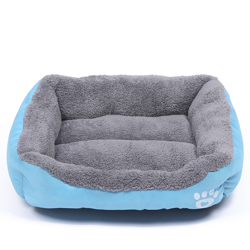WHPC S-XXXL Pet Bed&Sofa Bed For Small Large Dog Soft Fleece Warm Bed Cozy Dog House Nest Waterproof Dog Basket House Mat Kennel