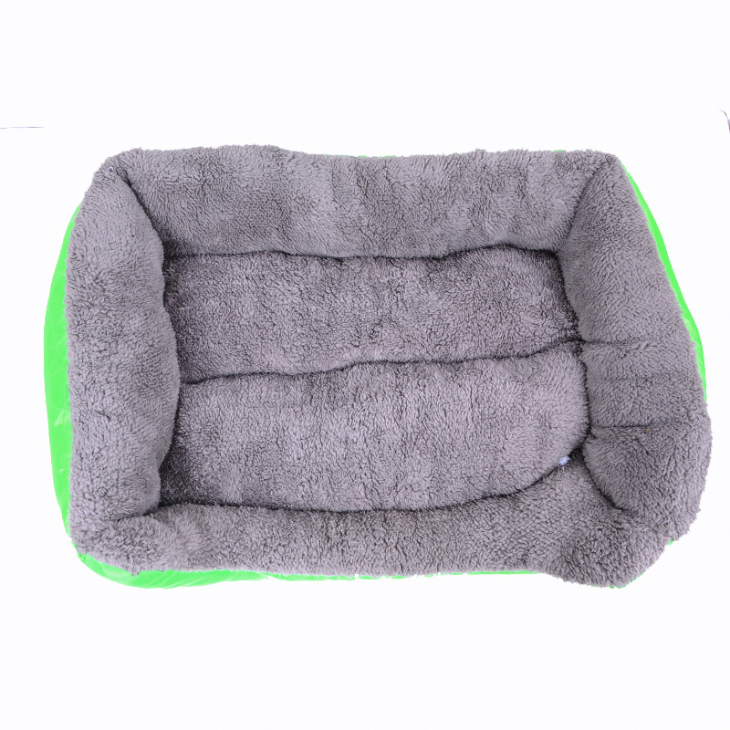 S-3XL Pet Dog Pet Bed Cat Bed Pet Products Puppy Cushion House Pet Soft Warm Kennel Dog Mat Blanket 10 Colors