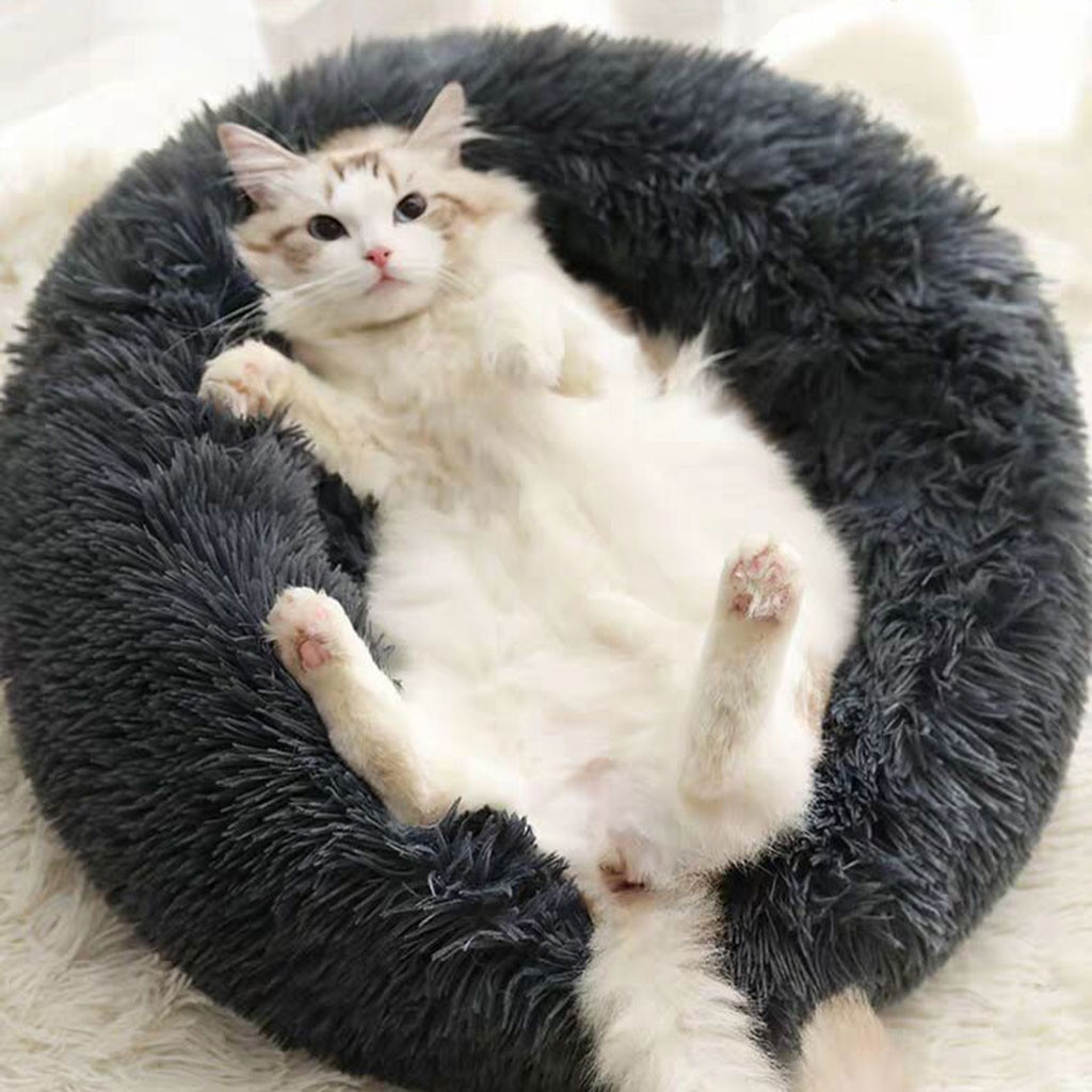 Dog Round Cat Winter Warm Sleeping Bag Long Plush Soft Pet Bed Calming Bed Soft Dog long plush Kennel Dog House Washable Basket Dog Round Cat Winter Warm Sleeping Bag Long Plush Soft Pet Bed Calming Bed Soft Dog long plush Kennel Dog House Washable Basket