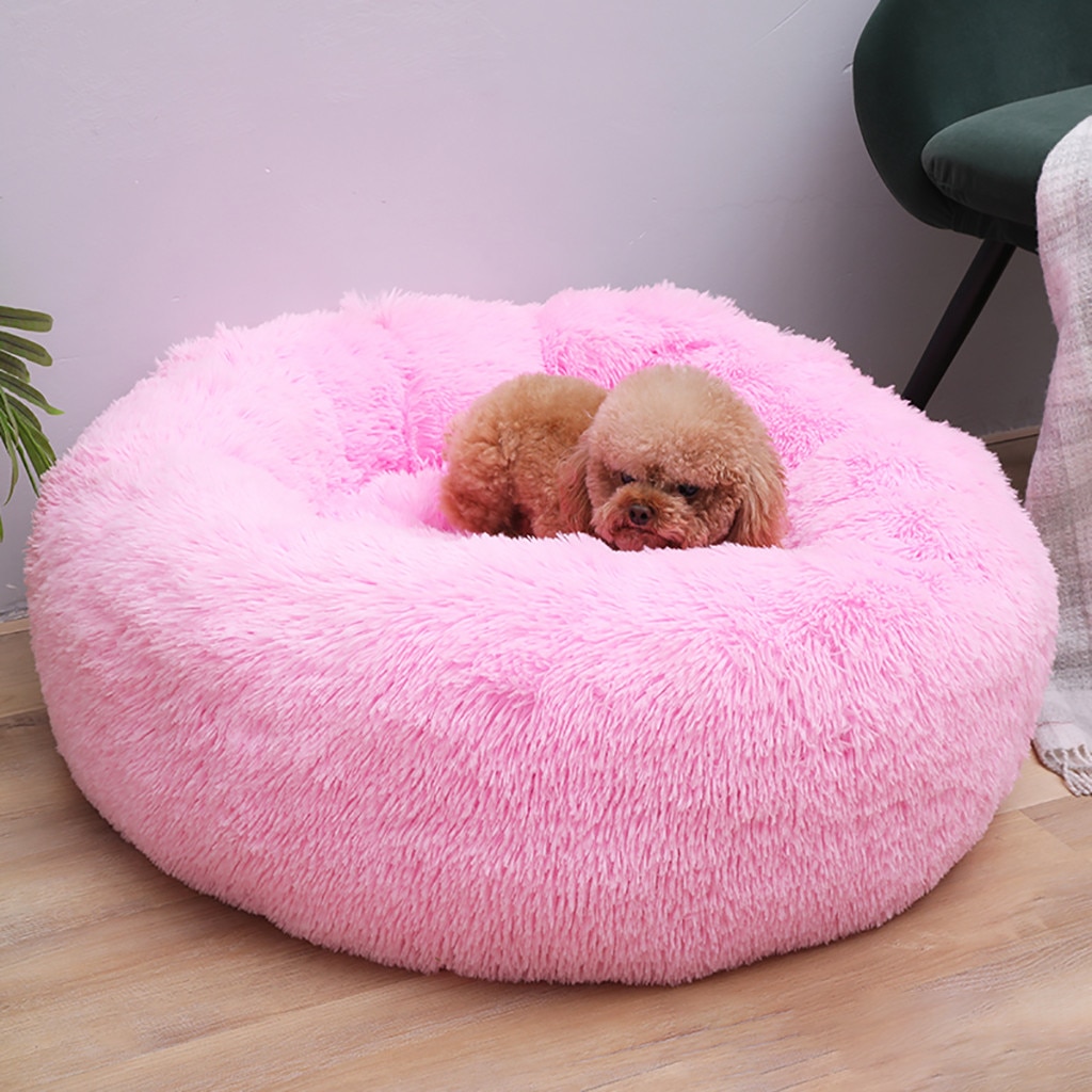 Dog Round Cat Winter Warm Sleeping Bag Long Plush Soft Pet Bed Calming Bed Soft Dog long plush Kennel Dog House Washable Basket Dog Round Cat Winter Warm Sleeping Bag Long Plush Soft Pet Bed Calming Bed Soft Dog long plush Kennel Dog House Washable Basket