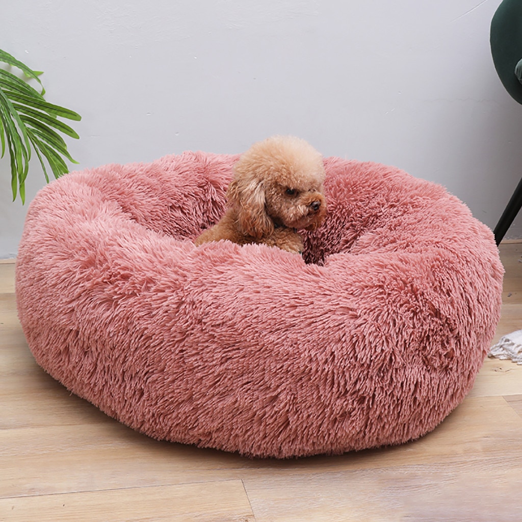 Dog Round Cat Winter Warm Sleeping Bag Long Plush Soft Pet Bed Calming Bed Soft Dog long plush Kennel Dog House Washable Basket Dog Round Cat Winter Warm Sleeping Bag Long Plush Soft Pet Bed Calming Bed Soft Dog long plush Kennel Dog House Washable Basket