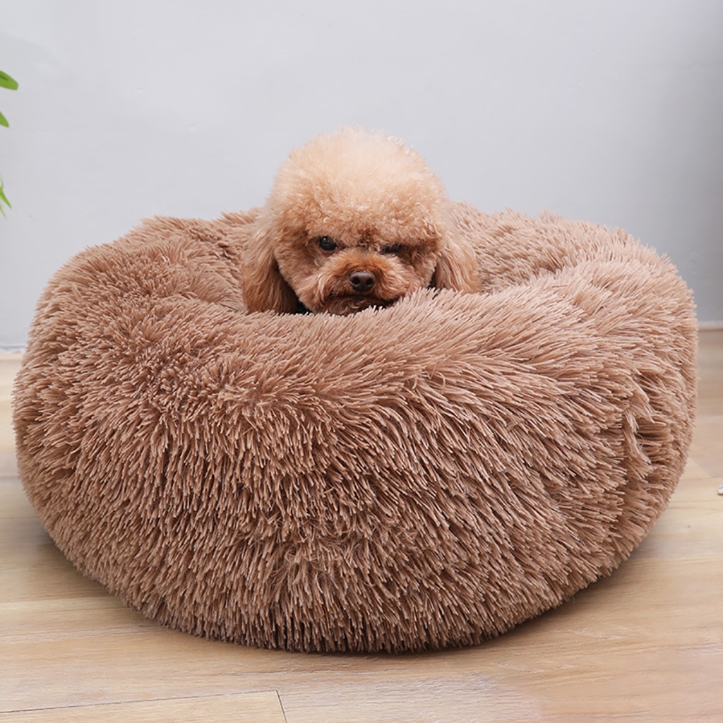 Dog Round Cat Winter Warm Sleeping Bag Long Plush Soft Pet Bed Calming Bed Soft Dog long plush Kennel Dog House Washable Basket Dog Round Cat Winter Warm Sleeping Bag Long Plush Soft Pet Bed Calming Bed Soft Dog long plush Kennel Dog House Washable Basket