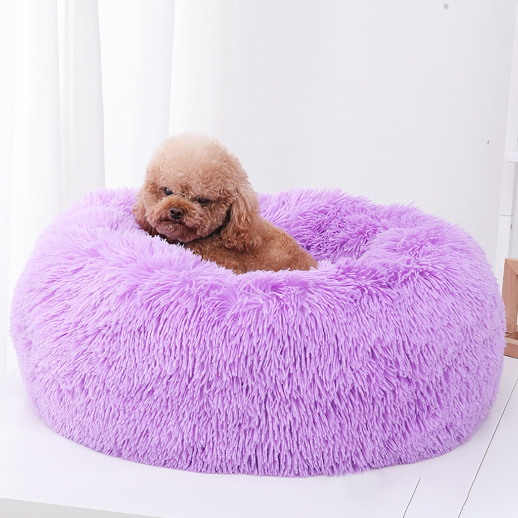 Dog Round Cat Winter Warm Sleeping Bag Long Plush Soft Pet Bed Calming Bed Soft Dog long plush Kennel Dog House Washable Basket Dog Round Cat Winter Warm Sleeping Bag Long Plush Soft Pet Bed Calming Bed Soft Dog long plush Kennel Dog House Washable Basket