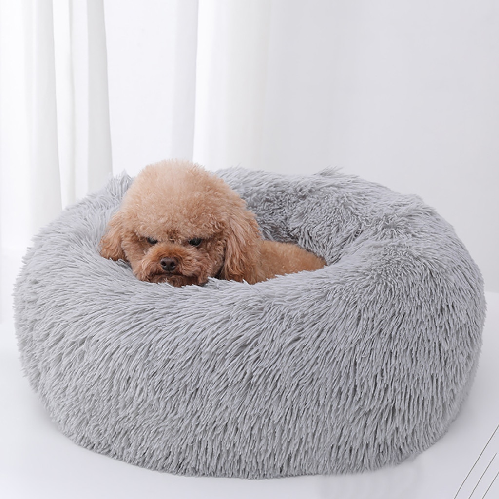 Dog Round Cat Winter Warm Sleeping Bag Long Plush Soft Pet Bed Calming Bed Soft Dog long plush Kennel Dog House Washable Basket Dog Round Cat Winter Warm Sleeping Bag Long Plush Soft Pet Bed Calming Bed Soft Dog long plush Kennel Dog House Washable Basket