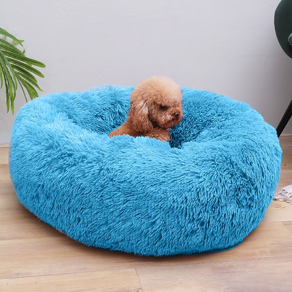 Dog Round Cat Winter Warm Sleeping Bag Long Plush Soft Pet Bed Calming Bed Soft Dog long plush Kennel Dog House Washable Basket Dog Round Cat Winter Warm Sleeping Bag Long Plush Soft Pet Bed Calming Bed Soft Dog long plush Kennel Dog House Washable Basket