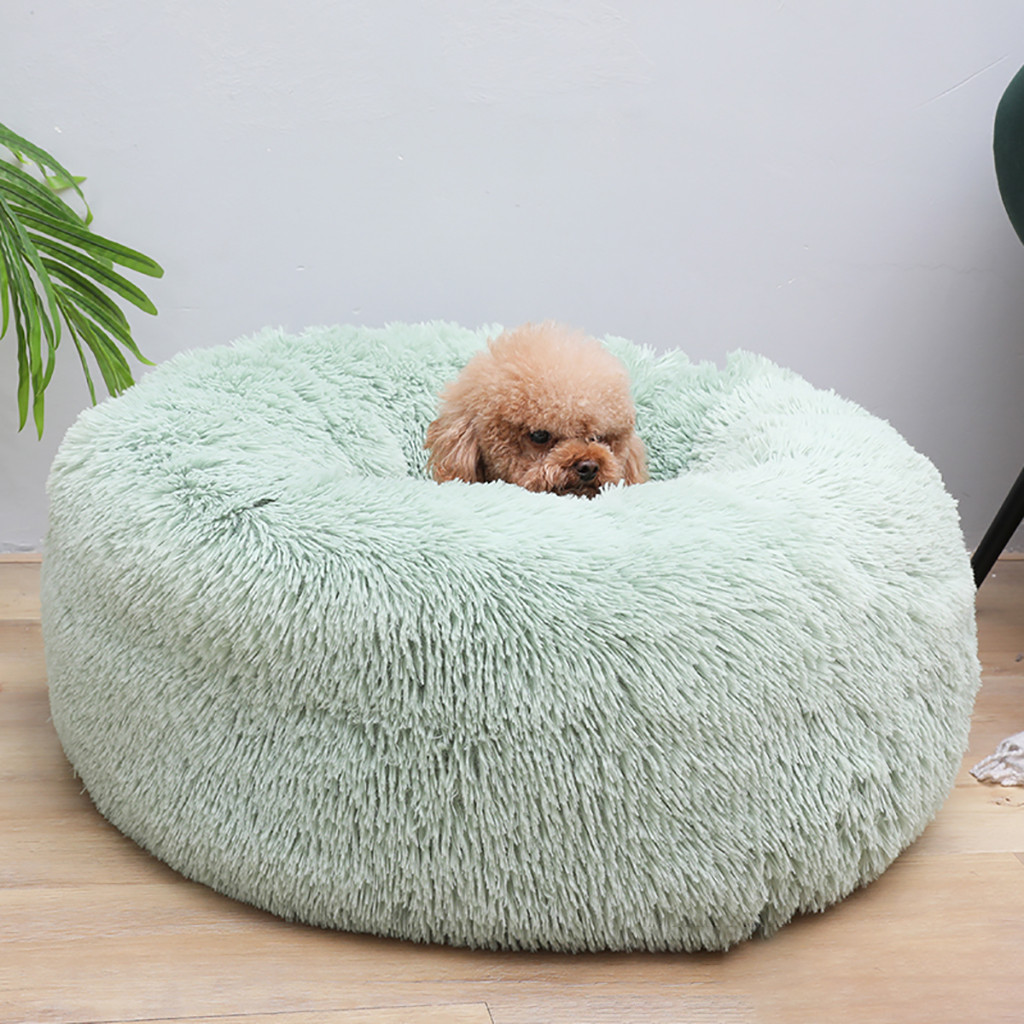 Dog Round Cat Winter Warm Sleeping Bag Long Plush Soft Pet Bed Calming Bed Soft Dog long plush Kennel Dog House Washable Basket Dog Round Cat Winter Warm Sleeping Bag Long Plush Soft Pet Bed Calming Bed Soft Dog long plush Kennel Dog House Washable Basket